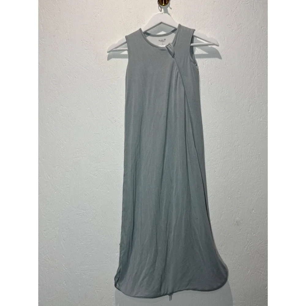 Kyte Baby Bamboo Sleep Bag 0.5 TOG Sage Green Sleeveless Wearable Blanket Large